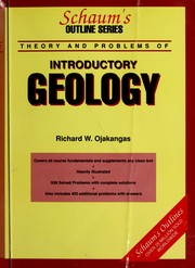 Cover of: Schaum's outline of theory and problems of introductory geology