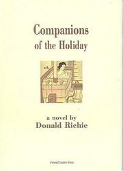 Cover of: Companions of the Holiday by Donald Richie