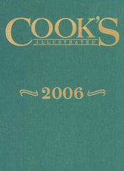 Cover of: Cook's Illustrated 2006