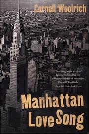 Cover of: Manhattan love song
