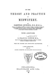 Cover of: On the theory and practice of midwifery