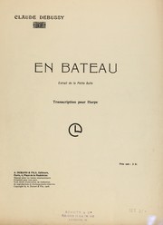Cover of: En bateau: extrait de la Petite suite