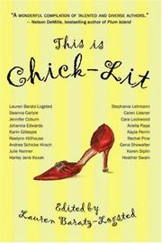 Cover of: This Is Chick-Lit by Lauren Baratz-Logsted