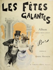 Cover of: Les fêtes galantes
