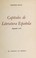 Cover of: Capítulos de literatura española