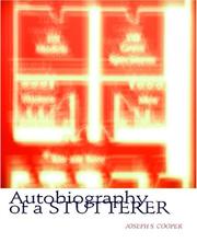 Cover of: Autobiography of a Stutterer by Joseph Cooper