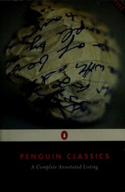 Cover of: Penguin Classics Complete Annotated Catalog