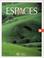 Cover of: Espaces