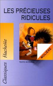 Cover of: Les Précieuses ridicules by Molière, Molière, Michel Bouty