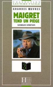 Cover of: Maigret tend un piège by Georges Simenon