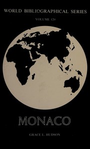 Cover of: Monaco by Grace L. Hudson