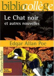 Le chat noir et autres nouvelles (Black Cat / Masque of the Red Death / Oval Portrait / Sphinx / Sy…