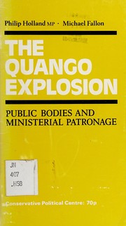 Cover of: The Quango explosion by Holland, Philip