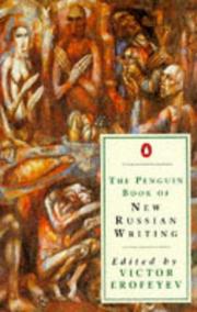 Cover of: New Russian Writing, The Penguin Book of