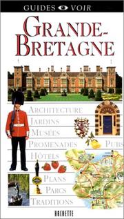 Cover of: Grande-Bretagne 2001 by Guide Voir