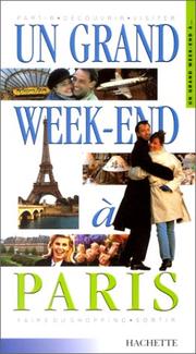 Cover of: Un grand week-end à Paris 2001