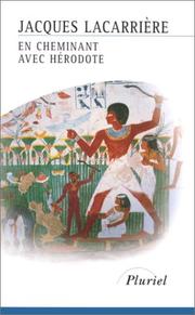 Cover of: En cheminant avec Hérodote