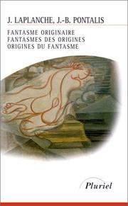 Cover of: Fantasme originaire by Laplanche-J+Pontalis