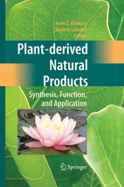 Cover of: Plant-derived natural products by Anne E. Osbourn, Virginia Lanzotti