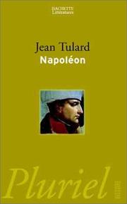 Cover of: Napoléon by Jean Tulard