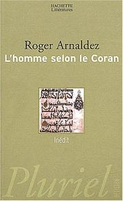 Cover of: L'homme selon le Coran