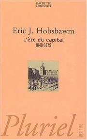 Cover of: L'Ere du capital by Eric J. Hobsbawn