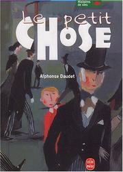 Cover of: Le Petit Chose by Alphonse Daudet, Avoine.