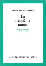 Cover of: La trentième année