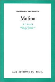 Cover of: Malina by Ingeborg Bachmann, Ingeborg Bachmann