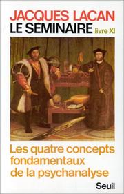 Cover of: Le Sminaire de Jacques Lacan (Champ freudien) by Jacques Lacan