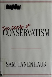 Cover of: The death of conservatism