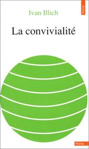 Cover of: La convivialité