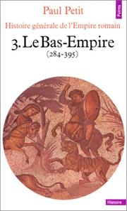 Cover of: Histoire générale de l'Empire romain, tome 3