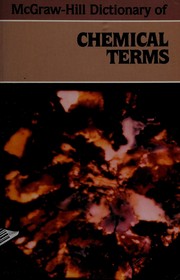 Cover of: McGraw-Hill dictionary of chemical terms