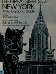 Cover of: The great sights of New York: a photographic guide