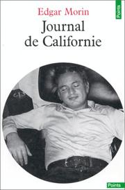 Cover of: Journal de Californie