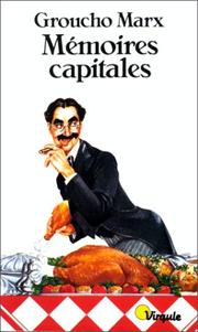 Cover of: Mémoires capitales