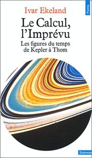 Cover of: Le calcul, l'imprévu