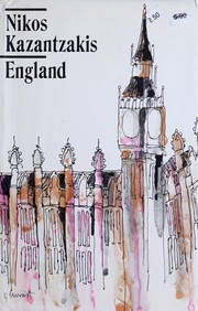 Cover of: England: a travel journal