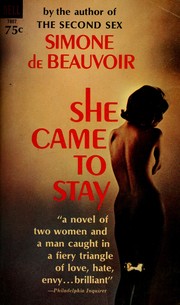 Cover of: She came to stay by Simone de Beauvoir