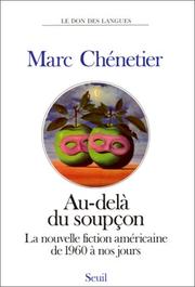 Au-delà du soupçon by Marc Chénetier