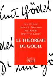 Cover of: Le Théorème de Gödel by Ernest Nagel