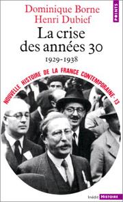 Cover of: Le Crise DES Annees