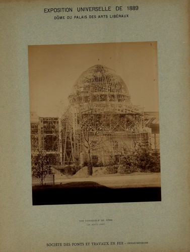 Exposition Universelle 1889 by Socie te  des ponts et travaux en fer
