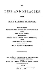Cover of: The life and miracles of the Holy Father Benedict