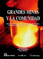 Cover of: Grandes Minas y La Comunidad by McMahon (I), Gary