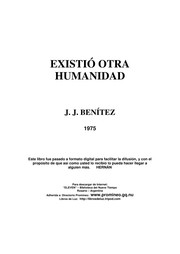 Cover of: Existió Otra Humanidad by 