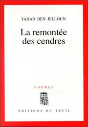 Cover of: La remontée des cendres ; suivi de Non identifiés: poèmes