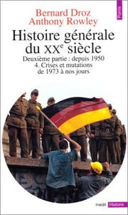 Cover of: Histoire générale du XXe siècle, tome 4