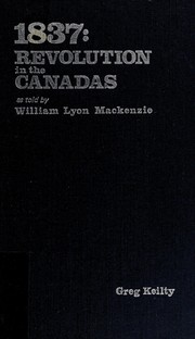 Cover of: 1837 by William Lyon Mackenzie